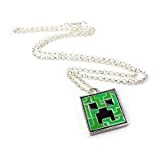 Minecraft Creeper Pendant Necklace 並行輸入品