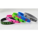 Minecraft マインクラフト Creeper シリコンバンド ブレスレット　５個入り！