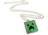 Minecraft Creeper Pendant Necklace 並行輸入品
