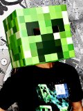 Minecraft Creeper ヘッド 頭 かぶり物 ダンボール素材 マインクラフト クリーパー 並行輸入品