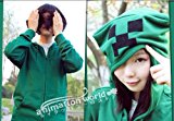 超萌えコスプレ衣装♪Minecraft（マインクラフト）クリーパー(Creeper)バーカー サイズS-XXL  コスチューム、コスプレ